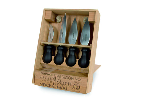 Cheesemongers Parm set Incl. 4 messen
