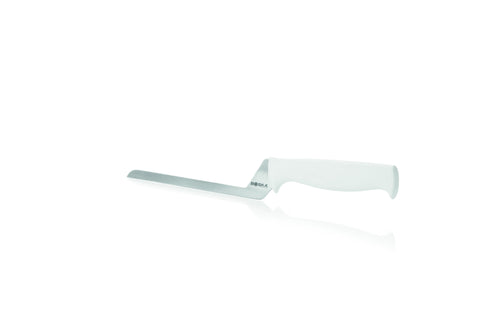 Zachte kaasmes wit heft 140 mm