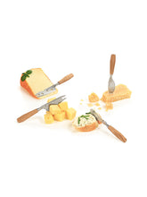 Cheese Set Mini Oak 4 pcs (6 pcs)