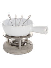Fondue Set White