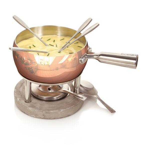 Fondue Set Copper (3 pcs)