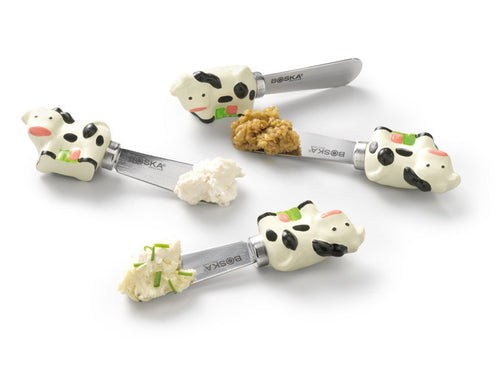 Spreading Knife Set Cow (6 pcs)