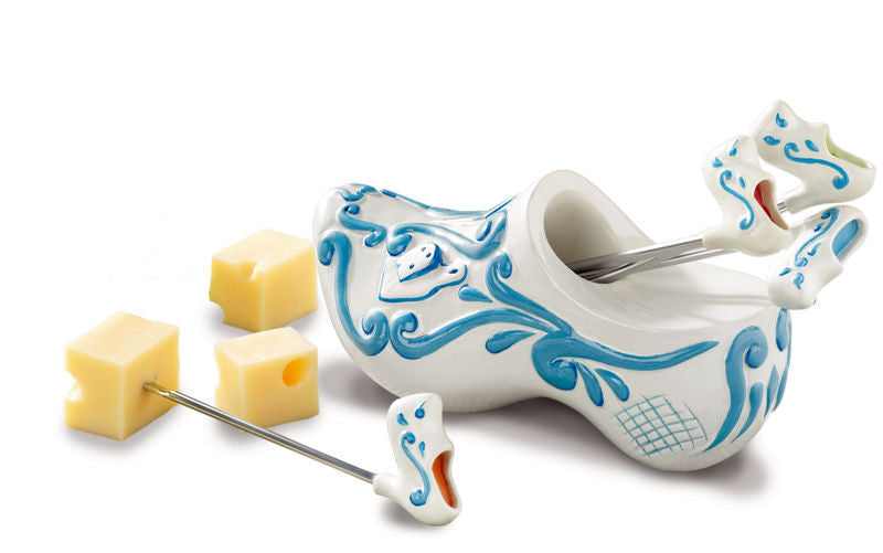 Spiesschenset Holzschuh Delfter Blau (6 st)