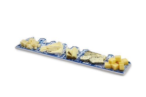 Käse & Schokolade Brett Delfter Blau (6 st)