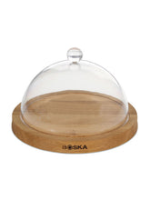 Cheese board oak with Dome (3 pcs)
