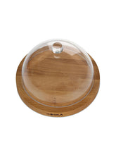 Cheese board oak with Dome (3 pcs)