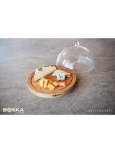 Cheese board oak with Dome (3 pcs)