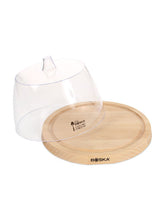 Cheese Board Beech with Dome (3 pcs)