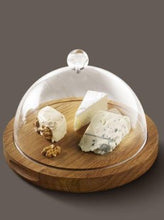 Cheese board oak with Dome (3 pcs)