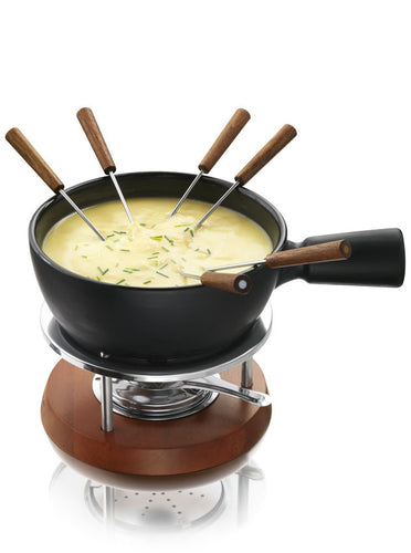 Fondue Set Nero (3 pcs)
