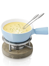 Fondue Set Blue