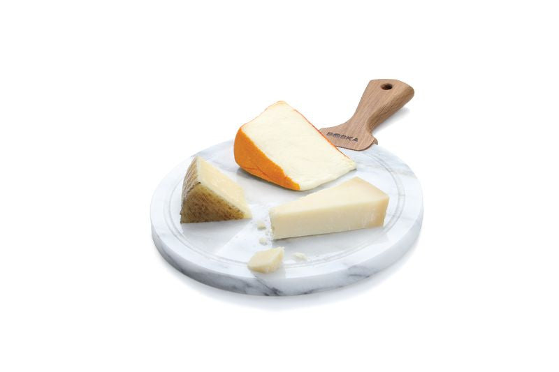 Cheese Board Marble Oak Friends (3 pcs)